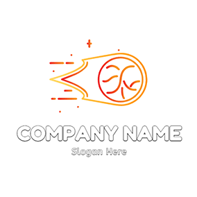 火焰Logo Decoration Speed Fireball logo design